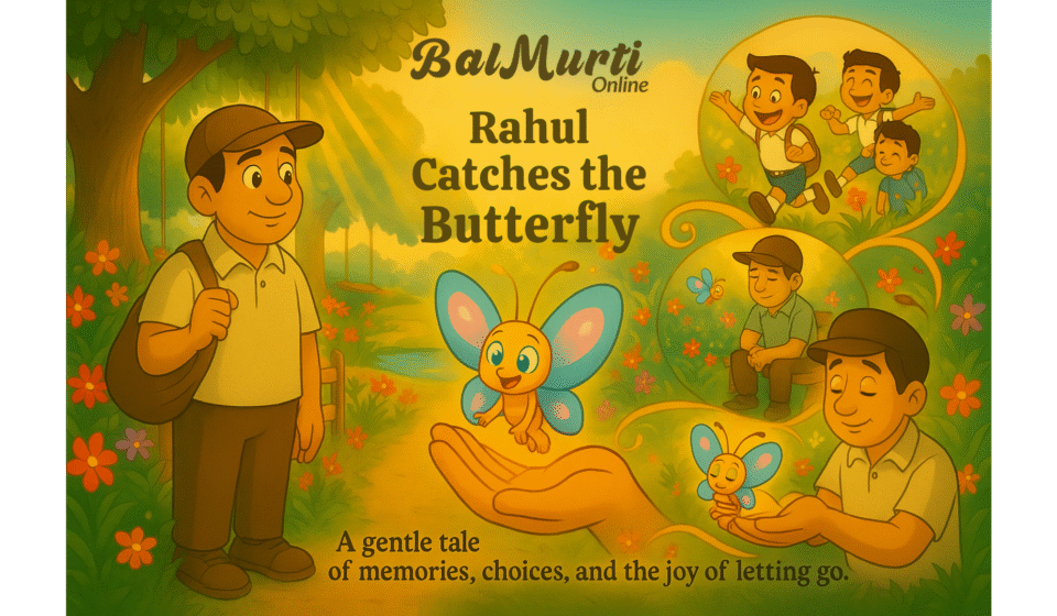 Rahul Catches the Butterfly